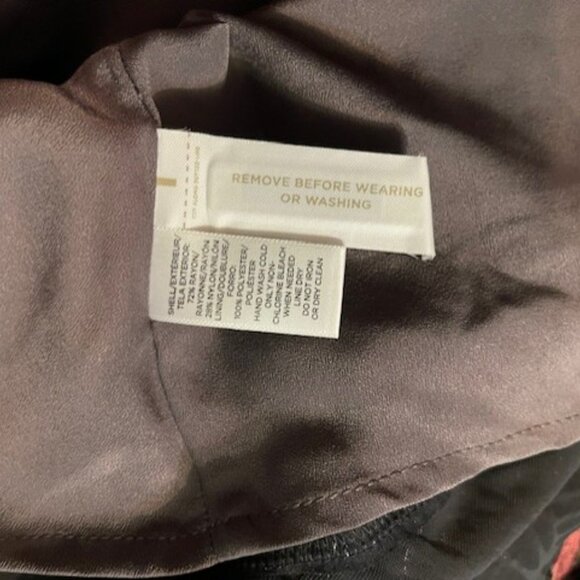 Retro Velvet Floral Art Deco Sleeveless Swing Mini Dress - NWOT - Picture 16 of 16